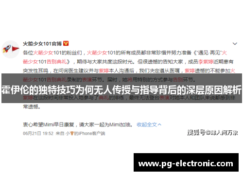 霍伊伦的独特技巧为何无人传授与指导背后的深层原因解析 霍伊伦的独特技巧为何无人传授与指导背后的深层原因解析